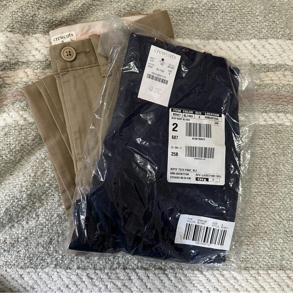 BUNDLE Boys' Crewcuts uniform pants